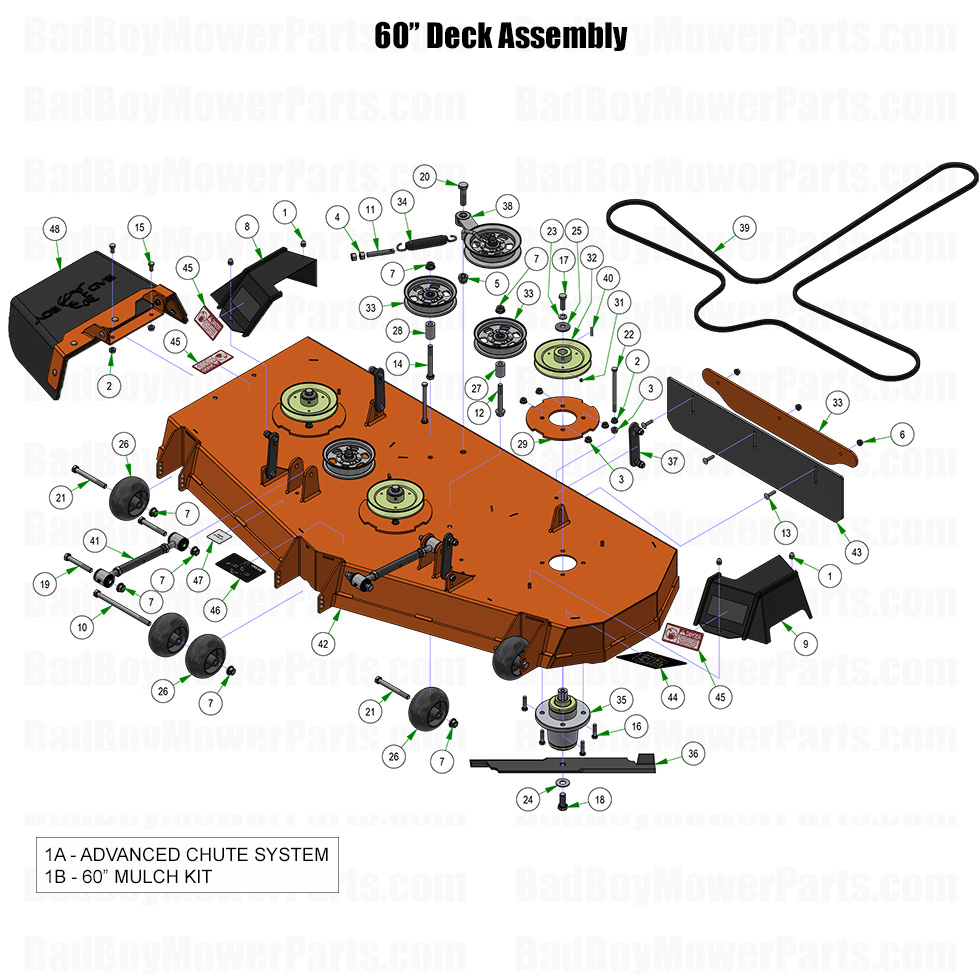 2026 > Maverick HD > 60\" Deck Assembly