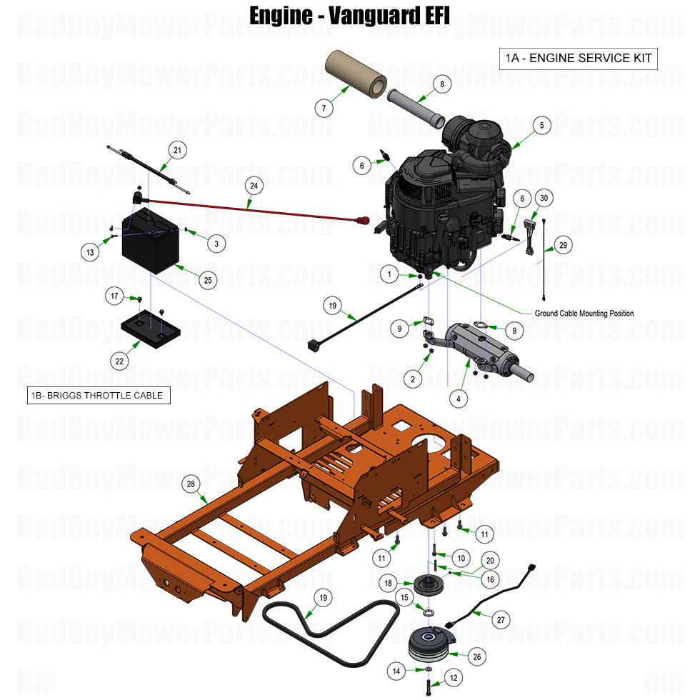 2026 > Maverick HD > Engine - Vanguard EFI