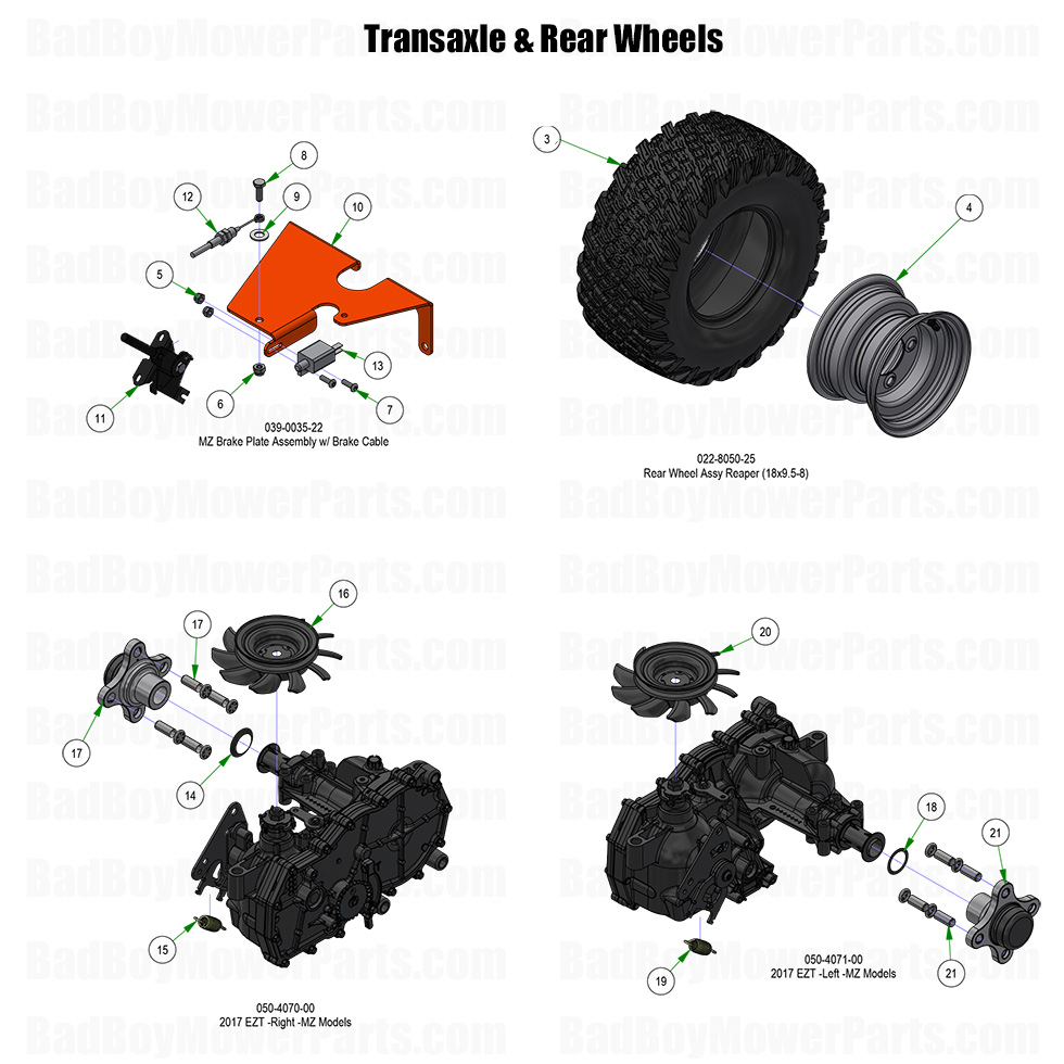 2026 > MZ Magnum > Transaxle & Rear Wheels