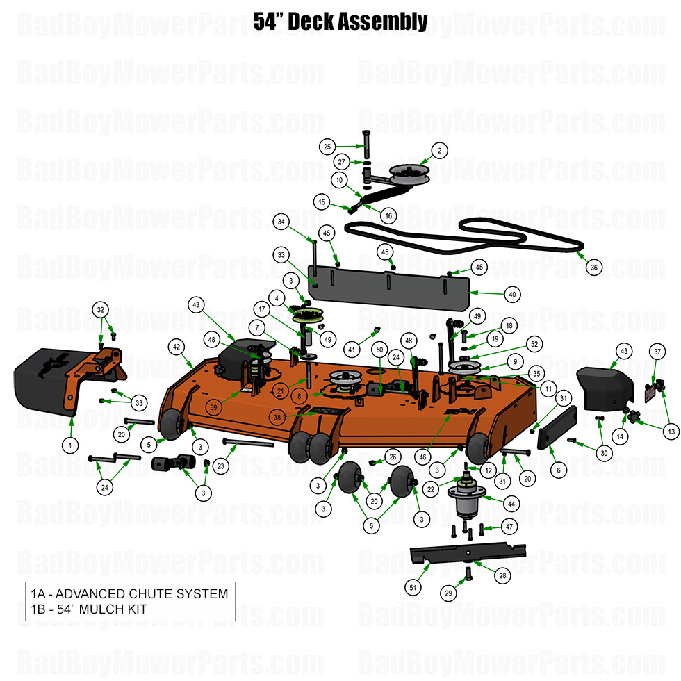 2026 > Revolt X > 54\" Deck Assembly