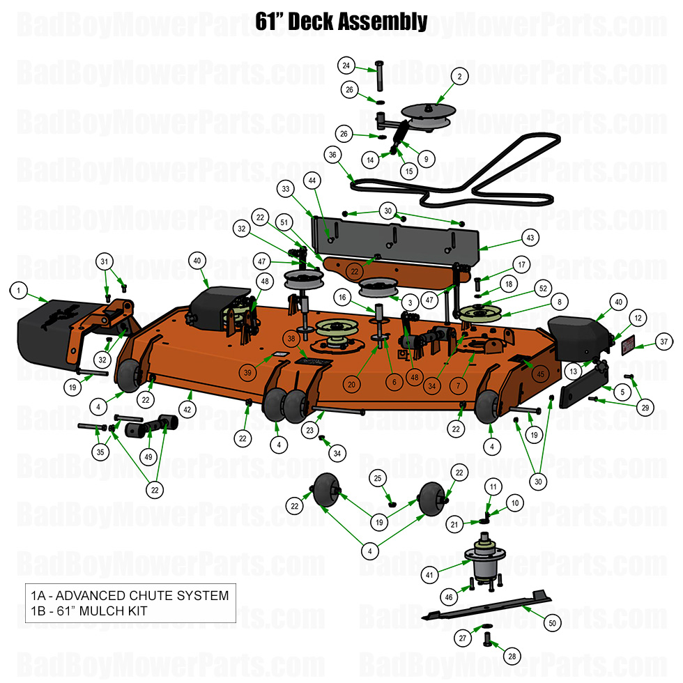 2026 > Revolt X > 61\" Deck Assembly