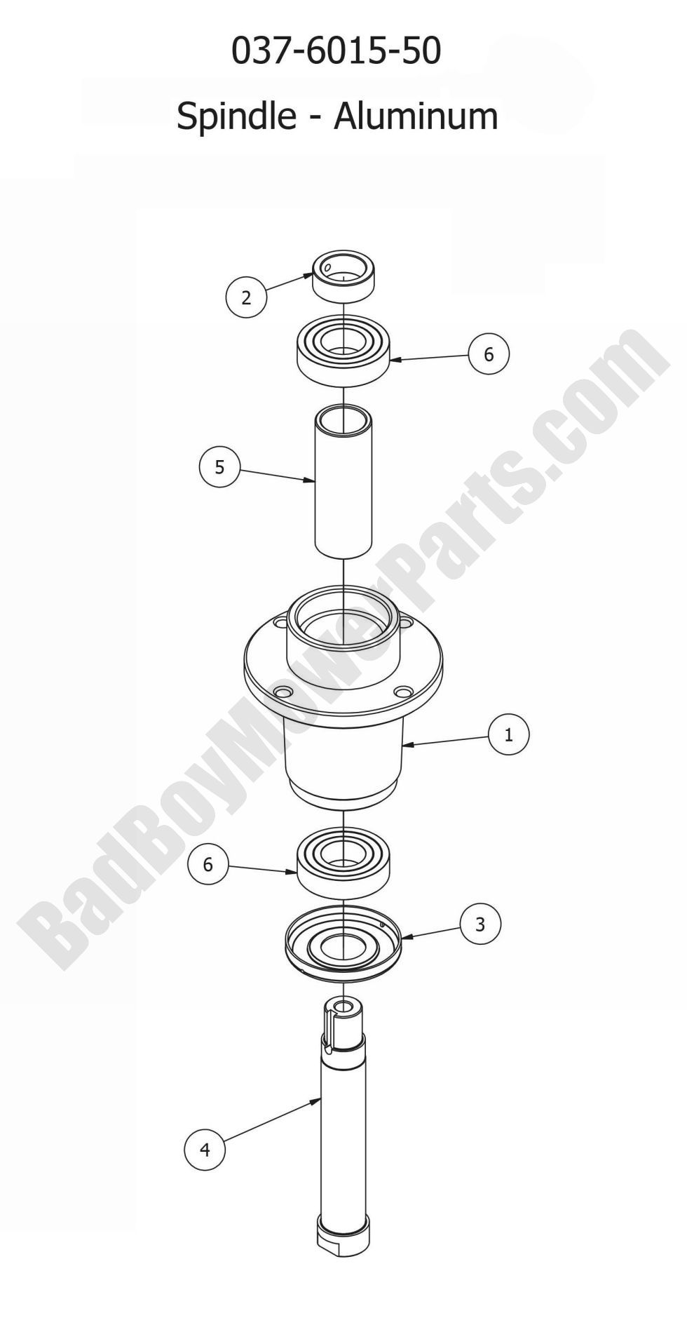 1169 - Bad Boy Mower Parts Lookup > 2015 > CZT Elite > Spindle