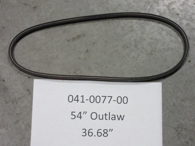 041-0077-00 - 54" Blower Belt | Free Shipping Over $100