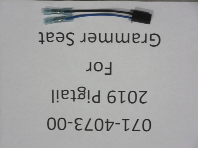 071-4073-00 - 2019 Pigtail for Grammer Seat | Free Shipping Over $100