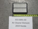 015-0091-03 - 2019-2021 Honda Air Cleaner Element For 015-0091-00 (See Models Used On For Details)
