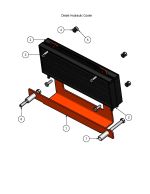 2007 Diesel - Hydraulic Cooler