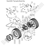 2017 Stand-On Transaxle Assembly