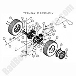 2017 Walk Behind Transaxle Assembly