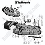 36" Deck Assembly