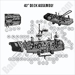 42" Deck Assembly