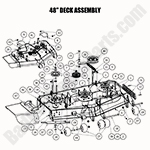 48" Deck Assembly