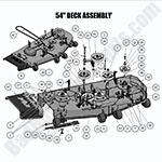 54" Deck Assembly