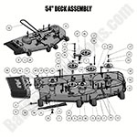 54" Deck Assembly