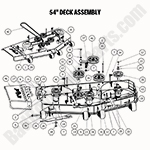 54" Deck Assembly