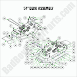 54" Deck Assembly