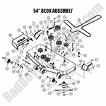 54" Deck Assembly