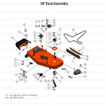 54" Deck Assembly
