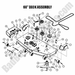 60" Deck Assembly