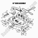 61" Deck Assembly