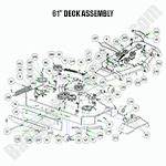 61" Deck Assembly