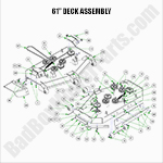 61" Deck Assembly