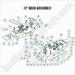 72" Deck Assembly