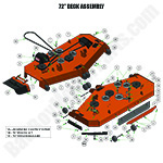 72" Deck Assembly