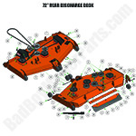 72" Rear Discharge Deck