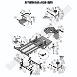 2018 Outlaw & Outlaw Extreme - Actuator Bar and Rear Cover