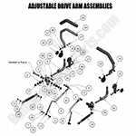 2018 Maverick Adjustable Drive Arm Assembly