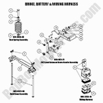 Brake, Battery & Wiring Harness
