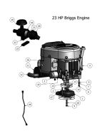 2011 CZT - Engine - Briggs 23HP