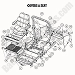 2020 Rogue - Covers and Seat