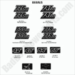 2022 Maverick HD - Decals - 2