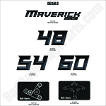 2024 Maverick Decals - 2