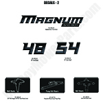2024 MZ Magnum Decals - 2