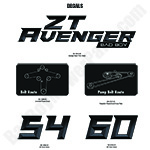 2024 ZT Avenger Decals - 2