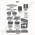 2020 Compact Outlaw Decals