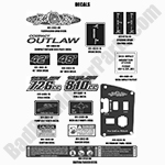 2021 Compact Outlaw Decals