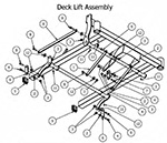 2016 MZ Deck Lift Assembly