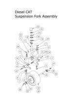 2015 Diesels Suspension Fork Assembly
