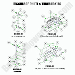 Discharge Chute & Turnbuckles