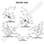 2023 Rebel - Drive Arm - Detail