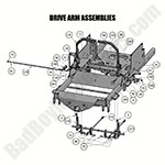 2019 Rogue - Drive Arm Assemblies