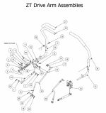 2015 ZT Elite Drive Arm Assembly