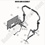 2020 Compact Outlaw Drive Arm Assembly