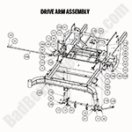 2020 Rebel - Drive Arm Assembly