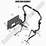 2021 Compact Outlaw Drive Arm Assembly