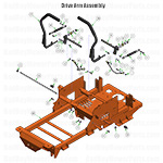 2025 Maverick HD - Drive Arm Assembly