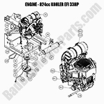 Engine - Kohler ECV880 EFI